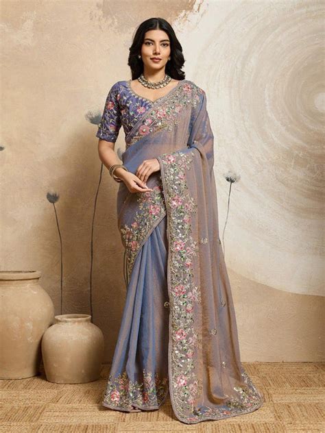 Buy Chiffon Sarees Online in India 2026 Starting @Rs.1,899