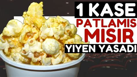 patlamış mısır kalori