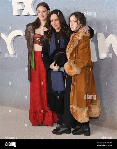 Los Angeles, USA. 23rd Feb, 2022. (L-R) Rocky Valentine Adlon, Pamela ...