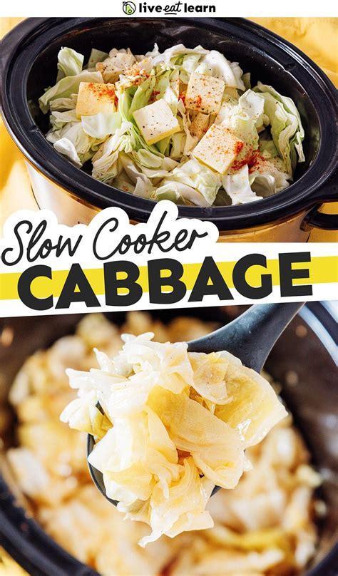 Easy Slow Cooker Cabbage Recipe