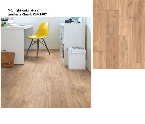 Quickstep Wooden Flooring - Clm1487 Midnight Oak Natural Laminate ...