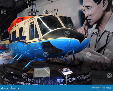 Bell UH-1N Twin Huey at Thai Museum Editorial Stock Image - Image of ...