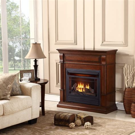 Buy Duluth Forge Dual Fuel Ventless Gas Fireplace with Mantel - 26,000 ...
