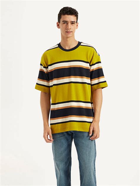 Men's Striped Loose Fit T-Shirt – Levis India Store