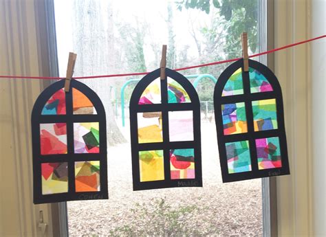 Stained Glass Window Craft How To at Luz Greene blog