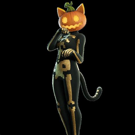 Spice (Pumpkin catgirl from Fortnite)