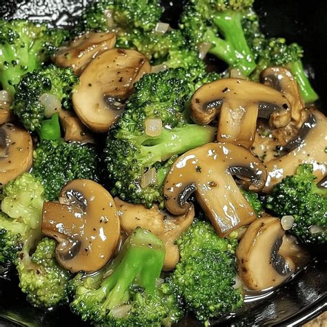Sizzling Speedy Broccoli and Mushroom Stir Fry Recipe - Dave's Grill