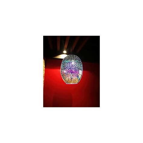 Buy 3D Glass Colorful Pendant Light Fireworks Pendant Light Colorful ...