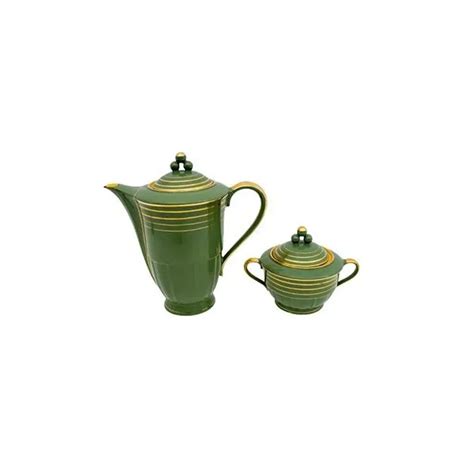 Set Da Tè Da Viaggio Portatile – Teiera Gaiwan In Ceramica Con 3 Tazze E Borsa – Verde