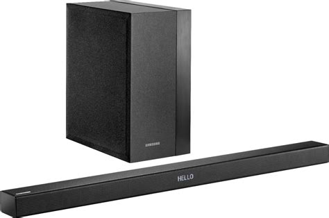 Customer Reviews: Samsung 2.1-Channel 300W Soundbar System with 6-1/2 ...