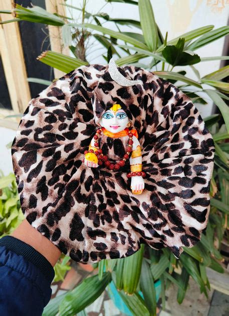 Shivratri dress for laddu gopal ji with pagdi, mala and kangan – Bell ...