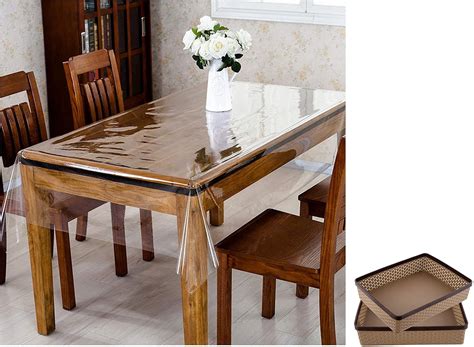 Kuber Industries Plastic 2 Pieces Solitaire Stationary Office Tray ...