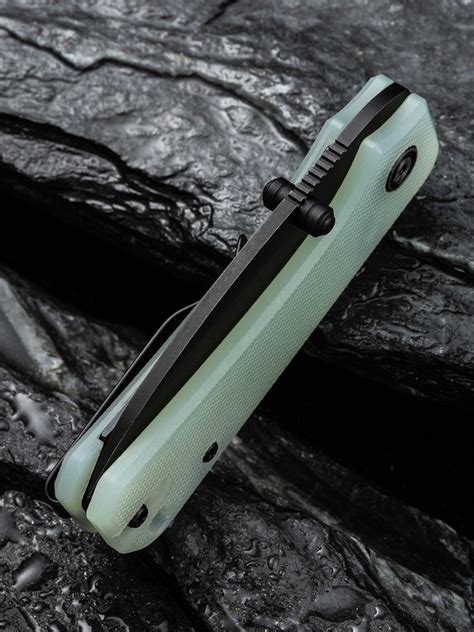 CIVIVI Baby Banter Thumb Stud Knife Natural G10 Handle (2.34″ Black ...