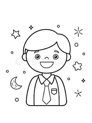 青少年简笔画 的图像结果