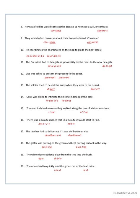 Homonyms Homophones Homographs And Heteronyms