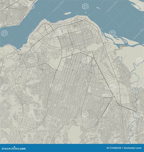 Kinshasa Map, Capital City of Democratic Republic of Congo. Municipal Administrative Area Map ...