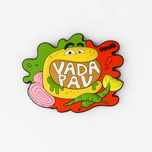 chumbak Vada Pav Magnetic Sticker Price in India - Buy chumbak Vada Pav ...