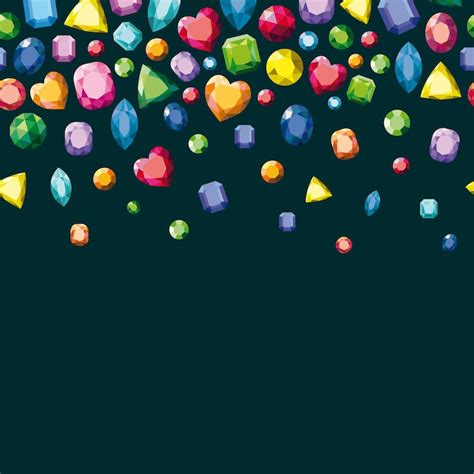 Gem stones background Vectors - Download Free High-Quality Vectors from ...