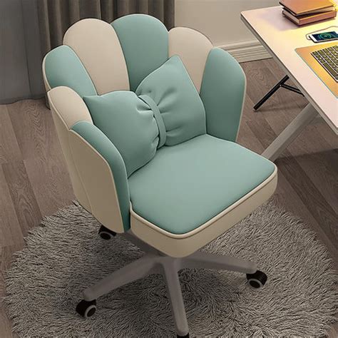 Oakcraft Home Office Desk Butterfly Chair with Mid-Back Upholstered Mo