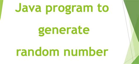 Image result for Random Number Generation Java