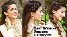 Hairstyles For Indian Wedding Occasions by 3 Easy Hairstyles For Indian Wedding Occasions For Medium Hairstyles For Indian Wedding Occasions