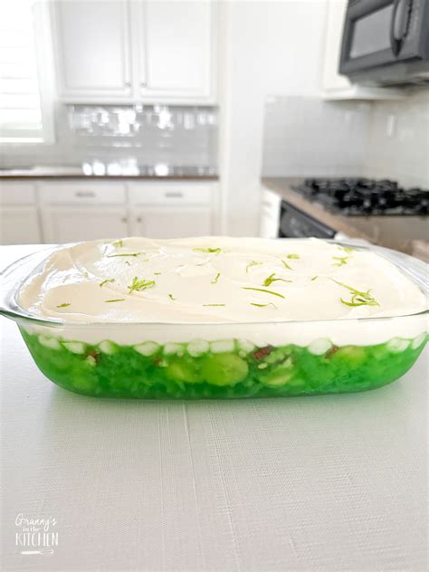 7-UP Jello Salad Recipe - Granny's in the Kitchen