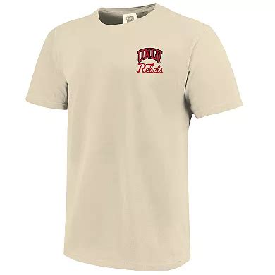 Men's Cream UNLV Rebels Comfort Colors Mascot Overlay T-Shirt