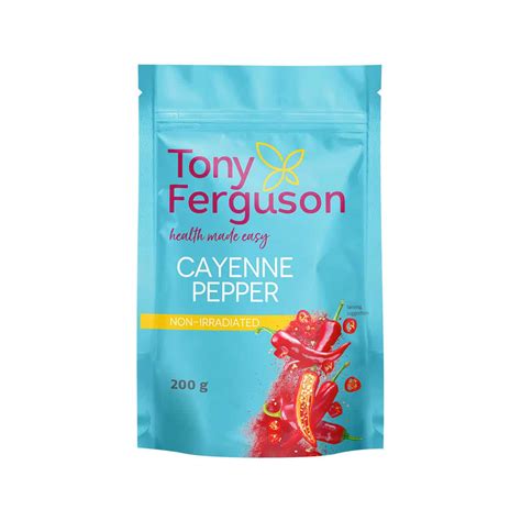 Tony Ferguson Cayenne Pepper Spice Non-Irradiated - 200g