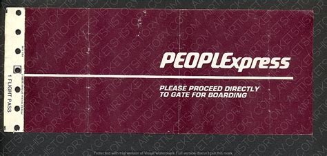 PEOPLE EXPRESS AIRLINES