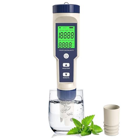 Buy 5-in-1 Multiparameter, PH/TDS/EC/Salinity/ Temp. Meter,Water ...