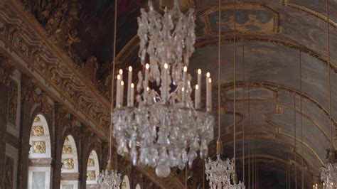 Versailles, France - March 19, 2024 - The Hall of Mirrors is a grand ...