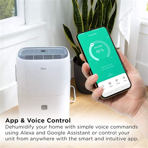 Buy TCL Home Smart 40 Pint Dehumidifier, 3,500 Sq. Ft., App & Voice ...