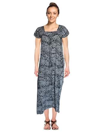 Buy Snazzyway Animal Print Full Length Nighty Black at Amazon.in