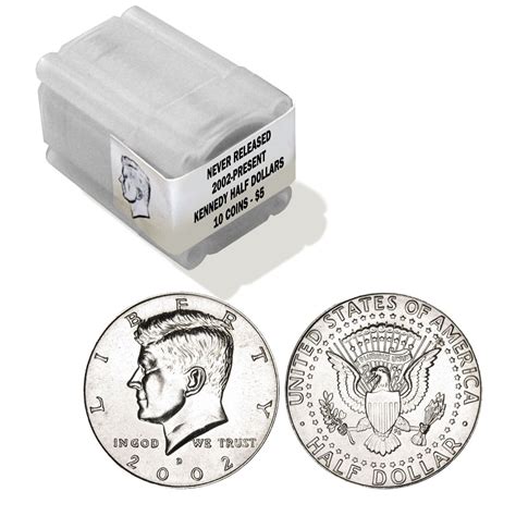 Collector’s Roll of Never-Released JFK Half Dollars