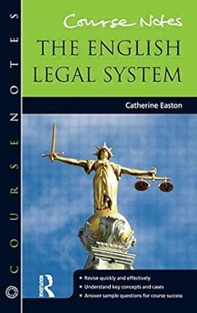 Buy BRICKFIELD: Course Notes: the English Legal System Book Online at ...