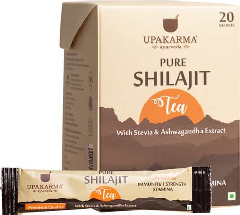Buy UPAKARMA AYURVEDA PURE SHILAJIT TEA WITH 12 PLUS AYURVEDIC HERBS ...