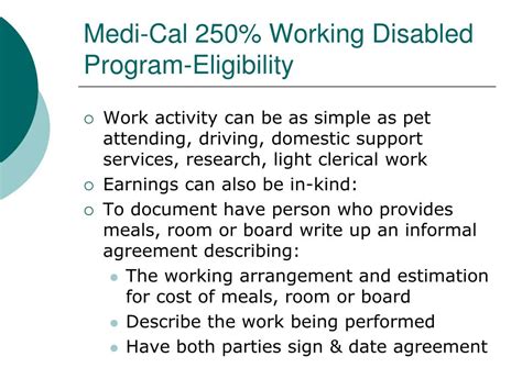 Image result for Working Disabled Program Chart