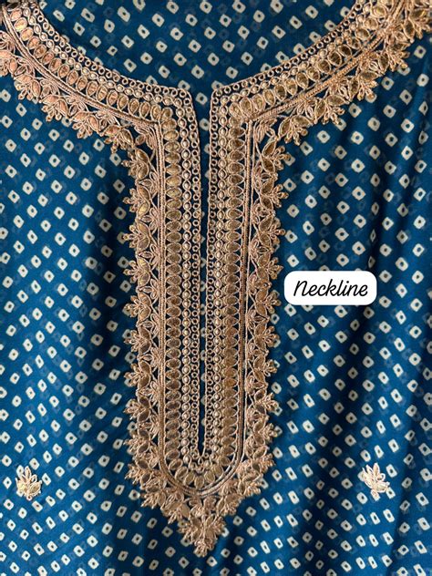Soft digital printed bandhani shirts – Aisha Creations
