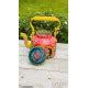 Painted Pattachitra Kettle with Patta Paste Design : Lord Jagannath ...