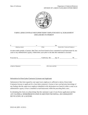 Dlse 403 - Fill Online, Printable, Fillable, Blank | pdfFiller