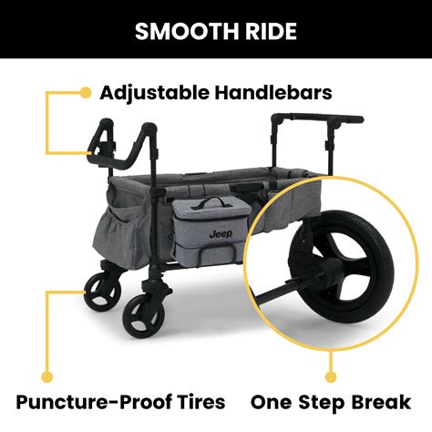 Jeep® Wrangler Stroller Wagon - Delta Children