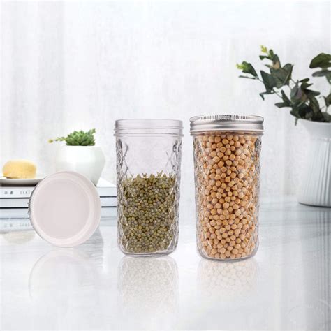 Ginoya Brothers - Glass Container With Airtight Glass Lids for Cookies ...