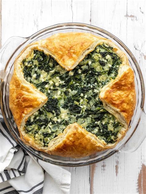 Easy Delicious Homemade Spinach Pie with Puff Pastry - Budget Bytes