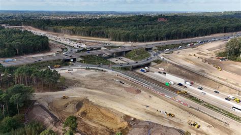 A3/M25 Wisley slip road closures for carriageway widening work - BBC News