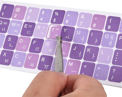 DAMMOMKO 2Pack Korean Keyboard Stickers, Korean-English India | Ubuy