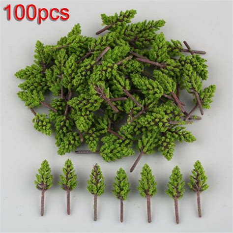 100Pcs Model Pine Trees Train Scenery For N Z Scale Building Street Layout 38mm - Walmart.com - Z Scale Buildings