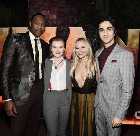 Ser'Darius Blain, Morgan Turner, Madison Iseman and Alex Wolff at the ...