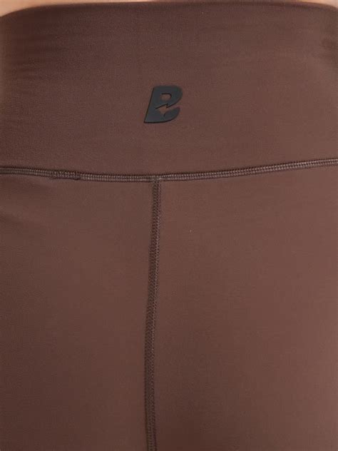 Choco Brown High Waist Flare Pants – Soft, Stretch Fit – Bootstrap Sports