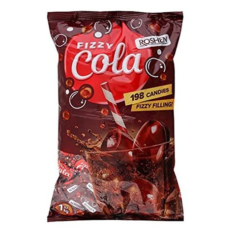 Buy Roshen Hard Candy Fizzy Cola Kosher, Delicious, Flavorful hard ...