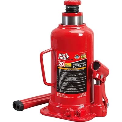 Big Red 20 Ton Welded Bottle Jack Hydraulic Car India | Ubuy